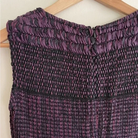 NWT St John Collection Mulberry Knit Dress Size 6 - Picture 5 of 7